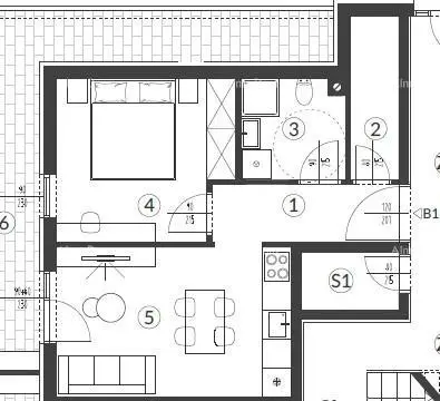 Verkauf von Wohnungen im neuen Projekt, Pula! B1 - 6