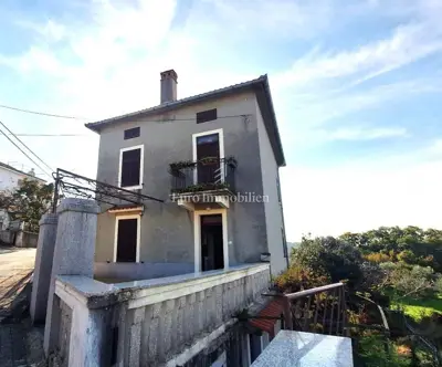 Kuća 240 m², Dobrinj - pogled na more i prirodu - 3
