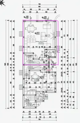 Dvojna kuća 156 m², Malinska - 3 spavaće sobe i garaža - 7