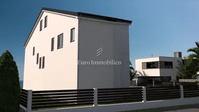 Dvojna kuća 156 m², Malinska - 3 spavaće sobe i garaža - 4