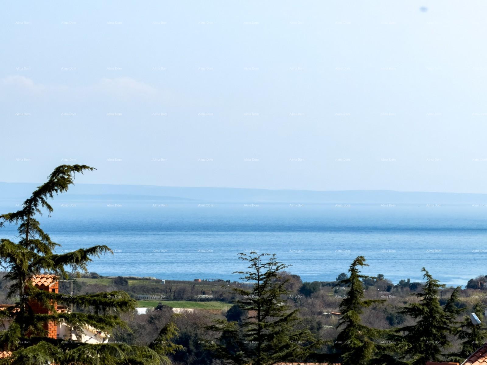 Wohnung im 1. Stock, Ližnjan, Meerblick und Blick auf Kvarner