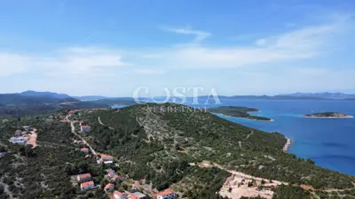 Građevinsko zemljište 986 m², Zaglav - panoramski pogled na arhipelag