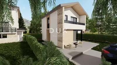 GORSKI KOTAR, VRBOVSKO, SEVERIN NA KUPI - Started construction of a house 102 m²,