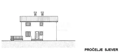 Opatija, Veprinac, zemljište 840 m², građevinska dozvola, pogled - 19