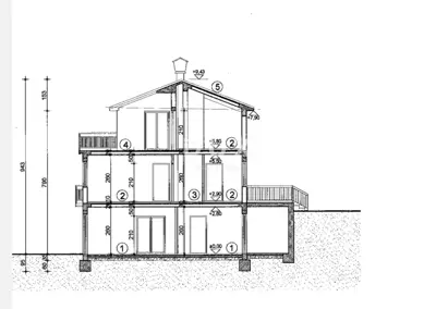 Opatija, Veprinac, zemljište 840 m², građevinska dozvola, pogled - 17