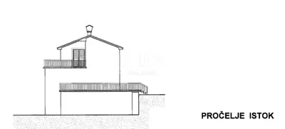 Opatija, Veprinac, zemljište 840 m², građevinska dozvola, pogled - 21