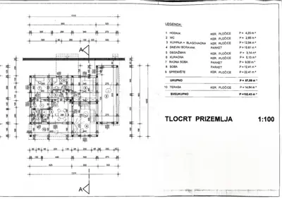 Opatija, Veprinac, zemljište 840 m², građevinska dozvola, pogled - 10