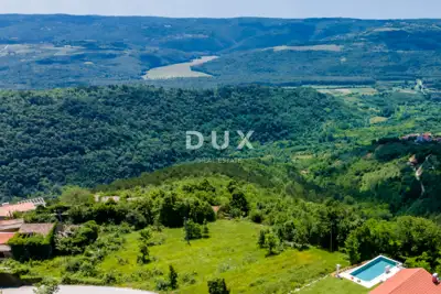 Building plot, Oprtalj - panoramic views of the hills - 12