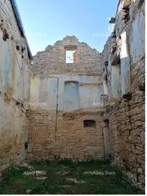 Ruin 73 m², Tinjan - reconstruction project - 2