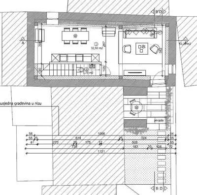 Ruin 73 m², Tinjan - reconstruction project - 7