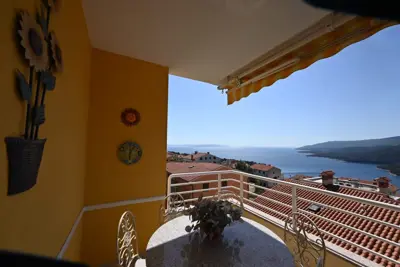 Penthouse 105 m², Rabac - Panoramablick auf das Meer und Garage - 3
