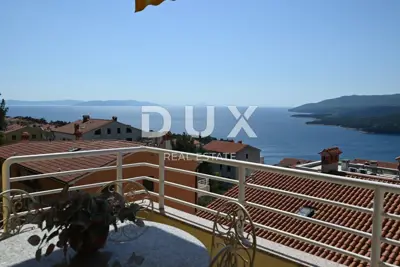 Penthouse 105 m², Rabac - Panoramablick auf das Meer und Garage