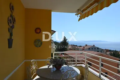 Penthouse 105 m², Rabac - Panoramablick auf das Meer und Garage - 11
