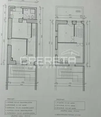 House 118 m², Komiža, first row to the sea - 24