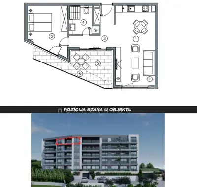 Apartment 59 m², Makarska - sea view and terrace - 23