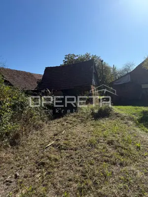 Land with permit and construction started - surroundings of Čazma - 2