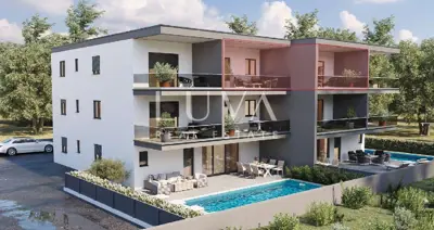 Stan 91 m², Novigrad - pogled na more i 2 lođe - 2
