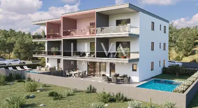 Stan 91 m², Novigrad - pogled na more i 2 lođe