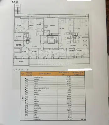 Zakup, Zagreb, Donji grad, uredski prostor, 7 garažnih mjesta - 2