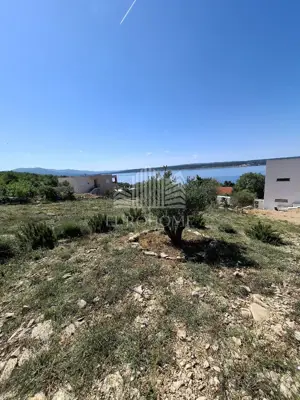 Građevinsko zemljište, Maslenica, 100 m od mora i otvoren pogled - 12