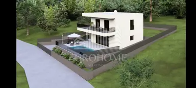Građevinsko zemljište, Maslenica, 100 m od mora i otvoren pogled - 6
