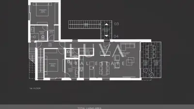 Wohnung 109,5 m², Preko - Penthouse in erster Reihe zum Meer - 5
