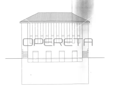 Haus 969 m², Pantovčak, Hof und neues Dach - 20