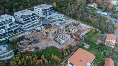 Opatija - Building land with a project for three villas - 2