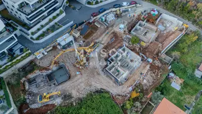 Opatija - Building land with a project for three villas - 8