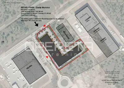 Murvica jug, Zadar-okolica, 12,083.00 m², 1,850,000.00 EUR - 5
