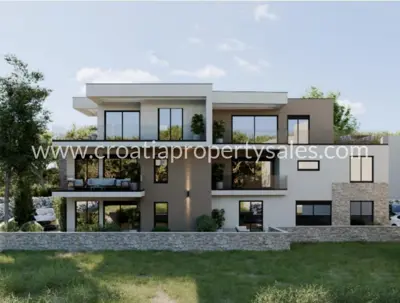 Apartment 79 m², Murter - Garten 55 m² und 2 Parkplätze