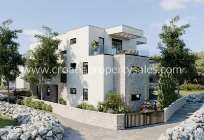 Apartment 79 m², Murter - Garten 55 m² und 2 Parkplätze - 3