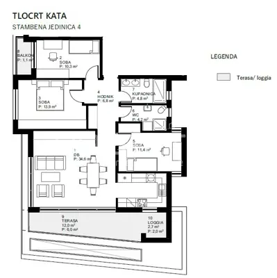 Apartment for sale in Centar, 97,6 m² - 13