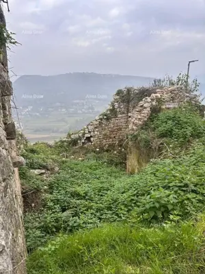 Baugrundstück 812 m², Kaštel, Buje - Panoramablick - 5