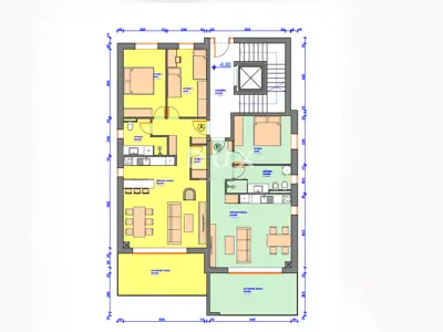 Apartment 117 m², Zambratija - new build 200 m from the sea - 5