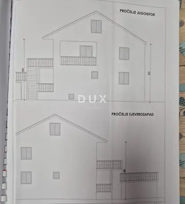 House 185 m², Zemunik Donji - two residential floors - 27