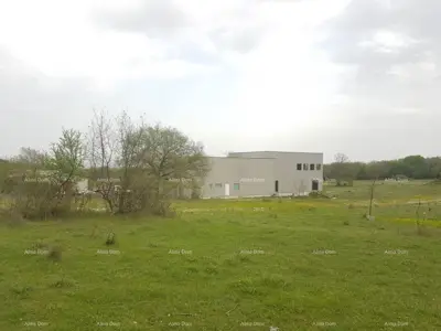 Building land 29,456 m², Barban - existing hall 688 m² - 3