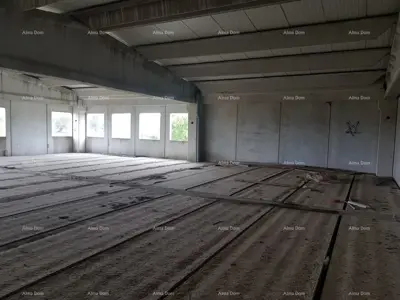 Building land 29,456 m², Barban - existing hall 688 m² - 7