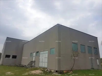 Building land 29,456 m², Barban - existing hall 688 m² - 6