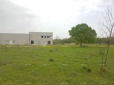 Building land 29,456 m², Barban - existing hall 688 m² - 2