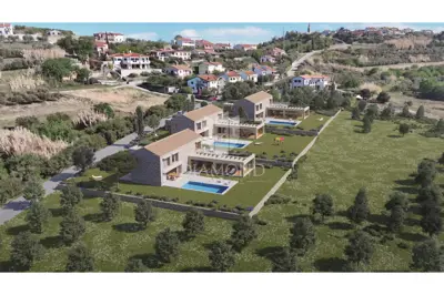 Grundstück 1.036 m², Buje - freier Meerblick - 5