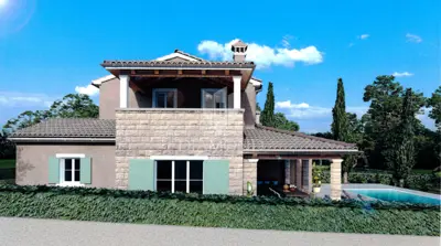 Poreč, surroundings - land 771 m² with permit for a villa and pool - 5