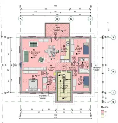 Apartment 103.6 m², Samobor Centar - 3 bedrooms, 2 bathrooms - 23