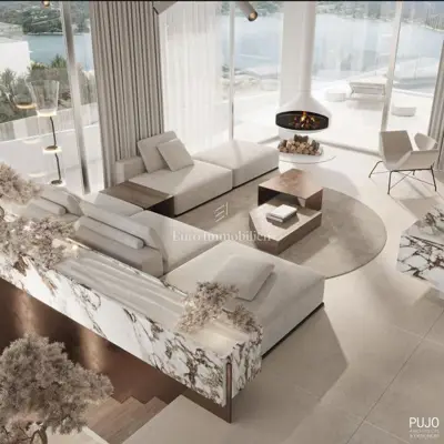Vila 420 m², Labin - panoramski pogled na more - 4