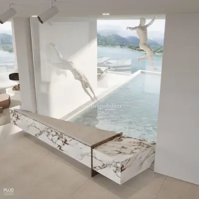 Vila 420 m², Labin - panoramski pogled na more - 10
