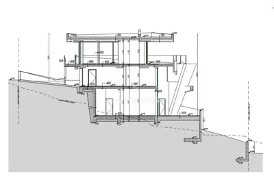 Vila 420 m², Labin - panoramski pogled na more - 23