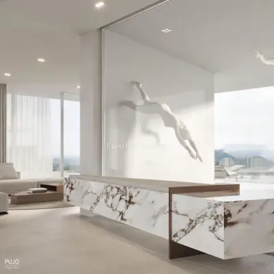Vila 420 m², Labin - panoramski pogled na more - 14