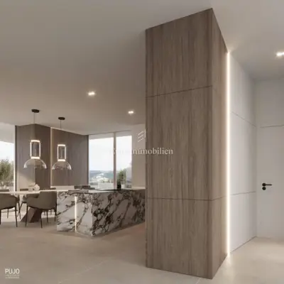 Vila 420 m², Labin - panoramski pogled na more - 13