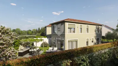House 123 m², Novigrad - private yard and 2 parking spaces