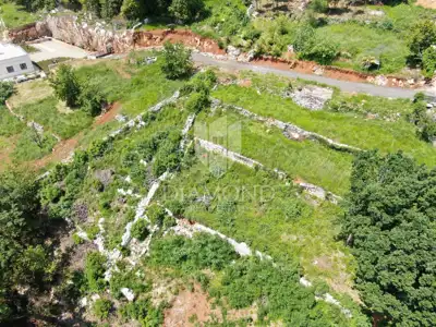Opatija, surrounding area, building plot with beautiful sea view - 3
